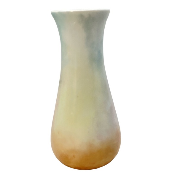 Vintage Hand Painted Bud Vase Bird on Branch Unmarked Porcelain Vase - Picture 6 of 6